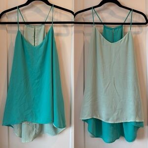 Express Reversible Silky Tank Camisole size L